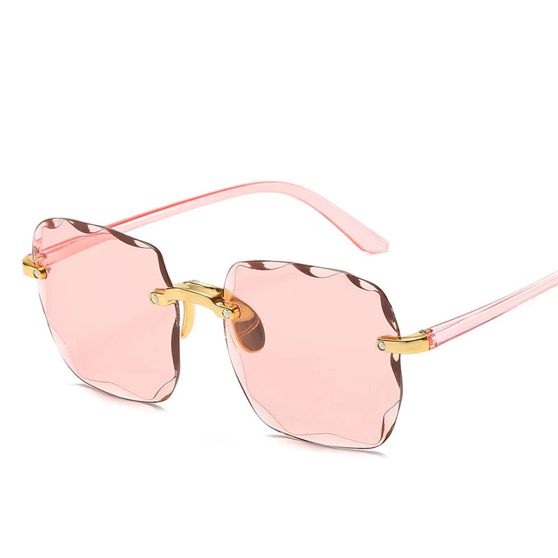Gafas de Sol Cuadradas Sin Montura (Pack de 3)