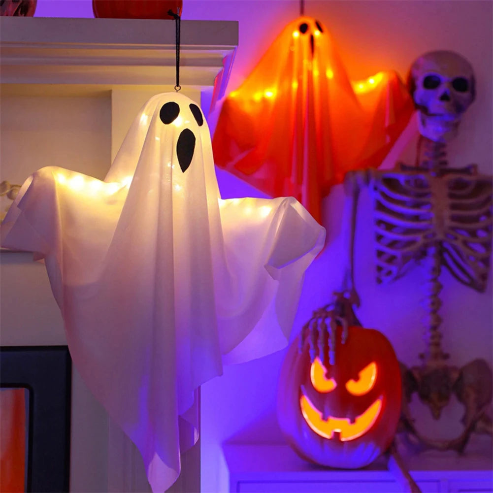 Fantasmas Colgantes con Luces LED 👻