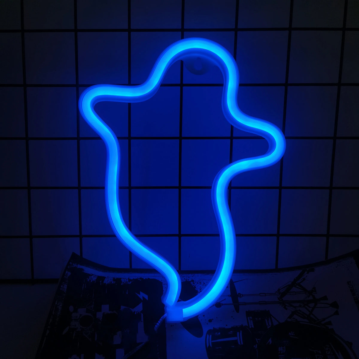 Neón LED de Pared Espíritu Murciélago 🦇