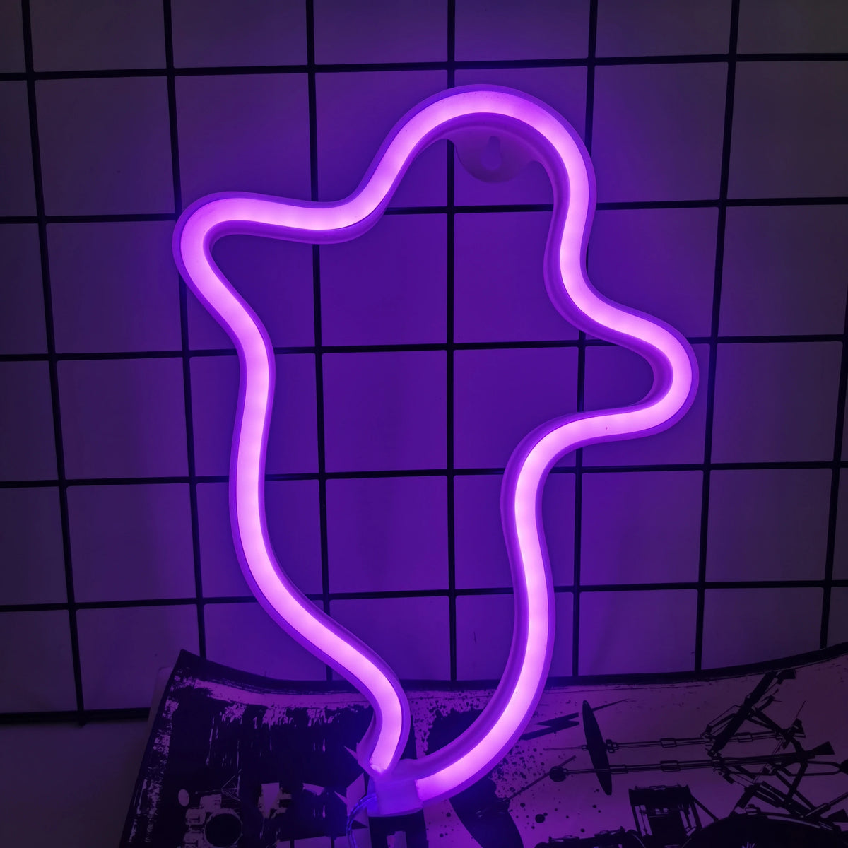 Neón LED de Pared Espíritu Murciélago 🦇