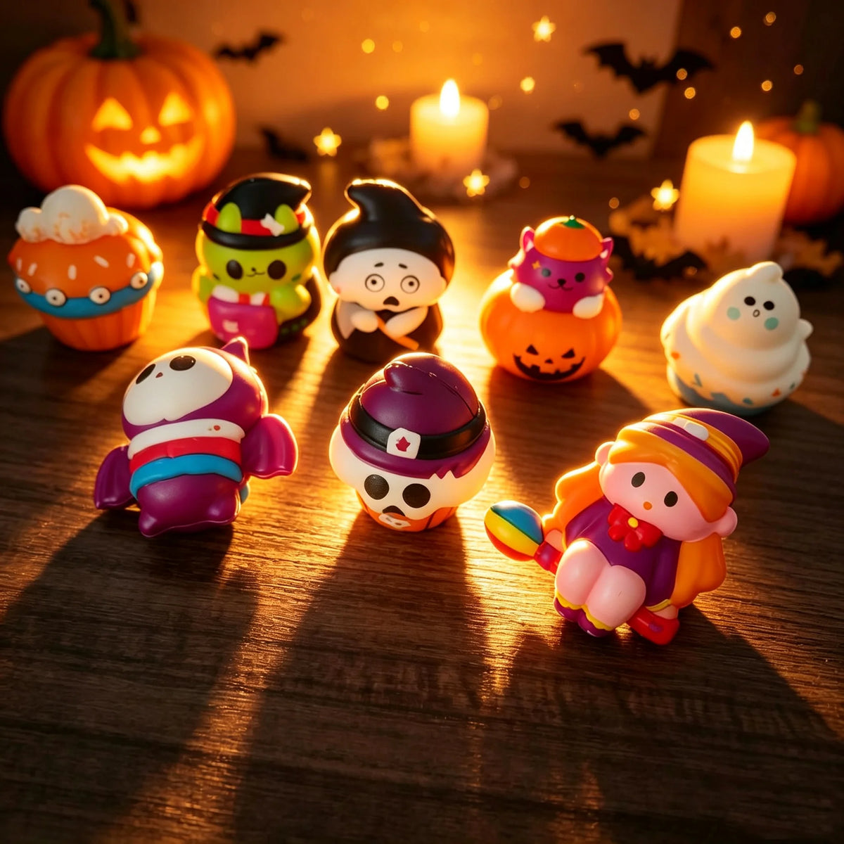 Squishy Halloween Antiestrés de Rebote Lento 🎃