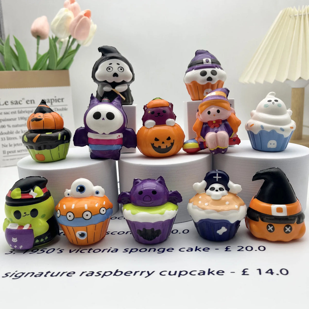 Squishy Halloween Antiestrés de Rebote Lento 🎃