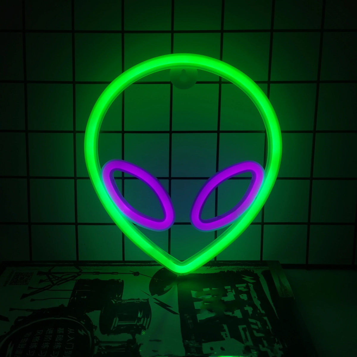 Neón LED de Pared Espíritu Murciélago 🦇