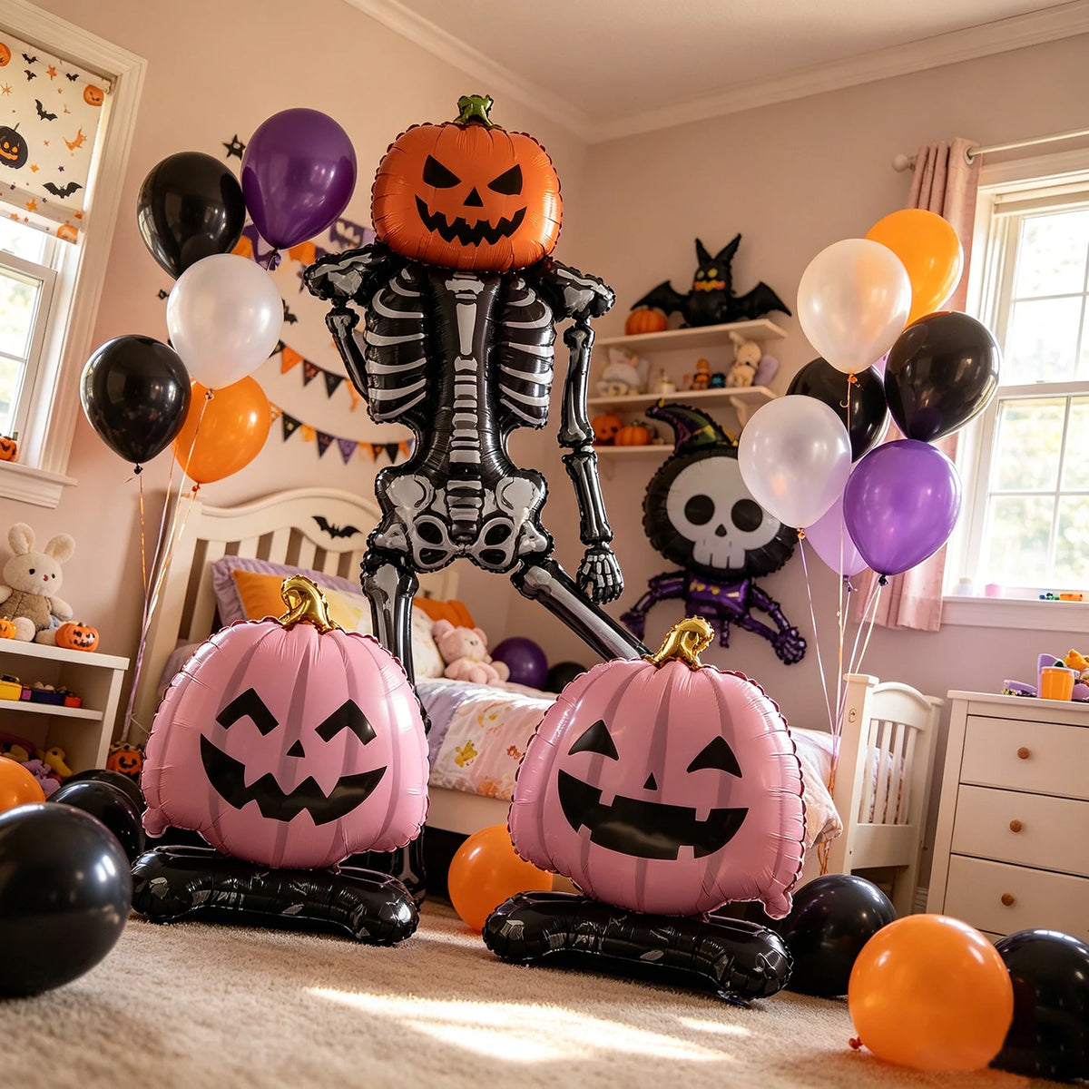Set de Globos Foil Halloween 🎈