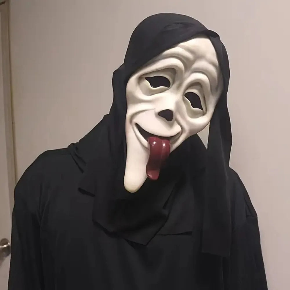 Máscara de Terror Esqueleto Gritón 😱