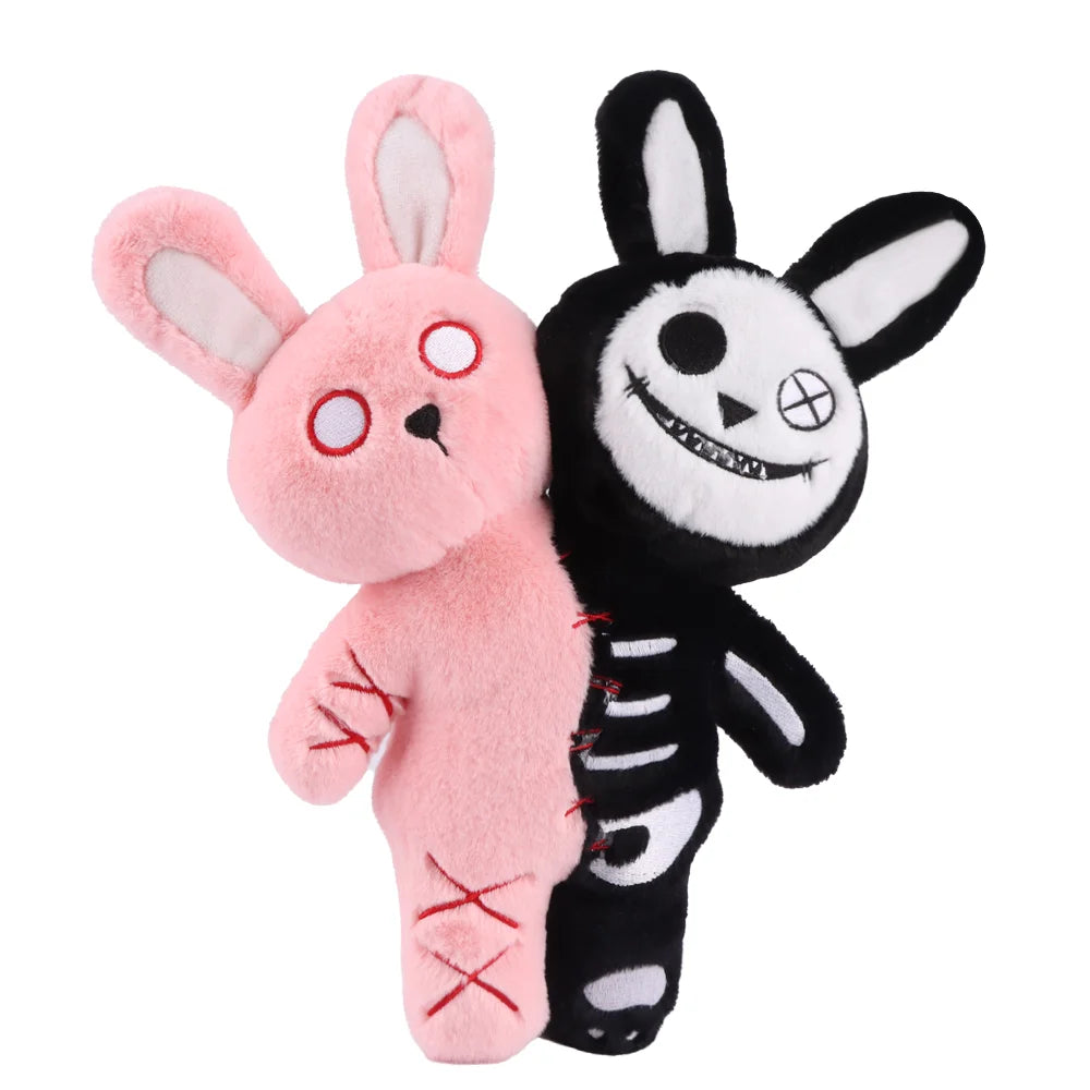 Peluche Conejo Calavera de Dos Cabezas 🐰💀