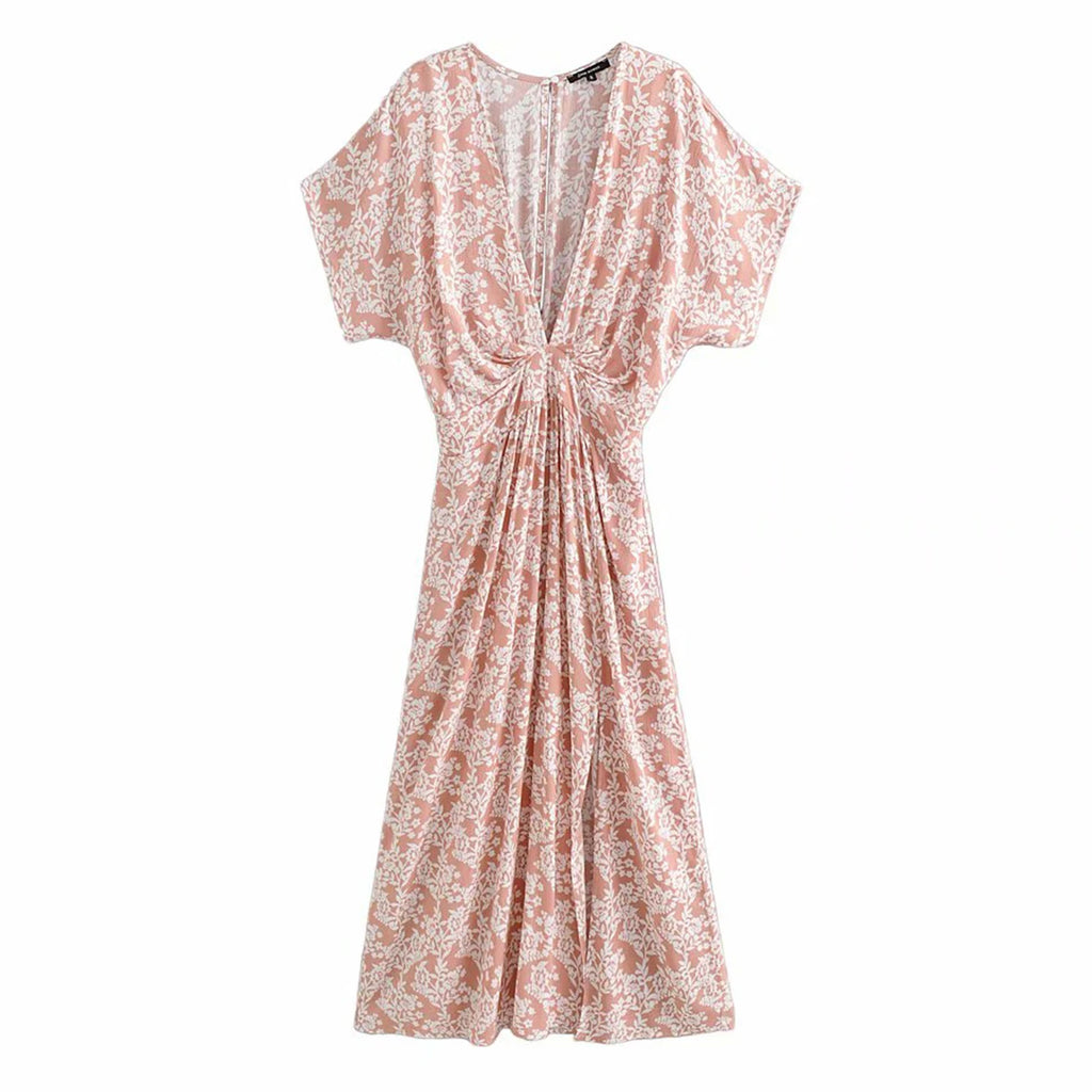 Vestido Maxi Floral Boho