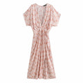 Vestido Maxi Floral Boho